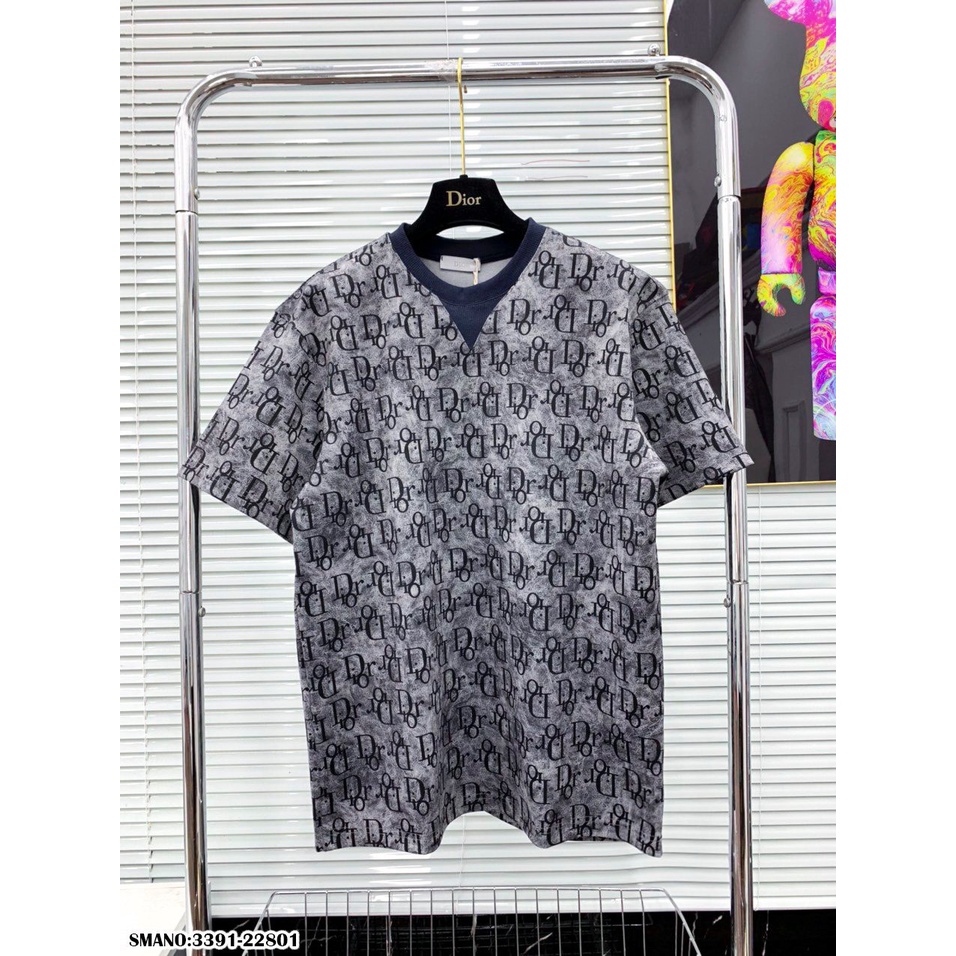 Áo Phông Nam Loang Logo Cực Net Vải Mát Mịn - Áo Thun Nam DIO Phối Màu Cực Hot