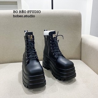 (SẴN CỔ THẤP 36) BỐT B65 PLATFORM NKW  ĐẾ CAO 10CM