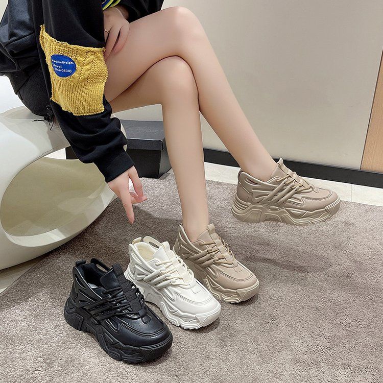 Hàng Bán Chạy Nhất Mùa Xuân Thu Phong Cách Mới Châu Âu Dễ Phối Đồ Đế Dày Cho Nữ He