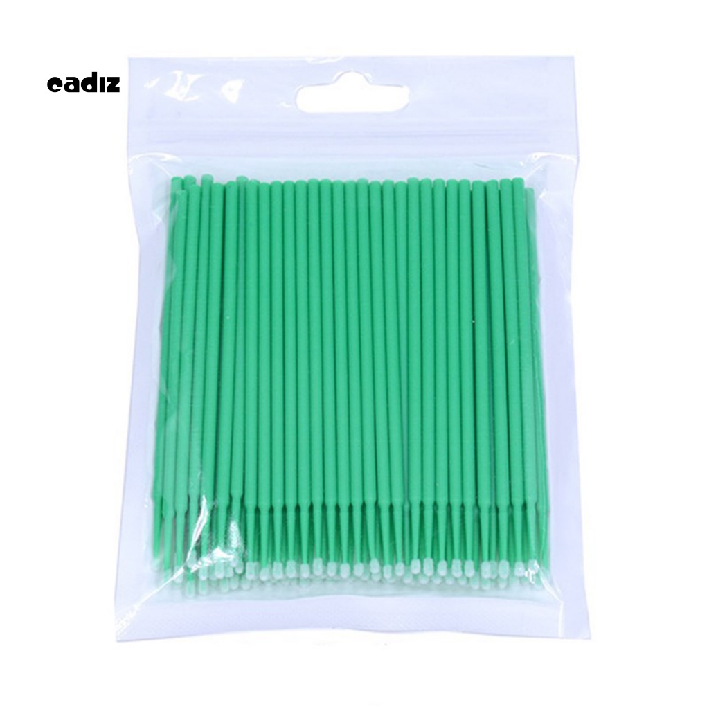 Hộp 200 Tăm Bông Cotton Nhẹ Dùng Một Lần Cho Trang Điểm Lông Mi / Lông Mi