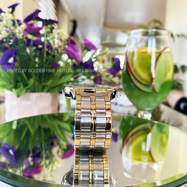 Đồng hồ Nam ,Đồng hồ OMG Dây da cao cấp, Mặt kính cháng Sapphire chống xước, chống nước