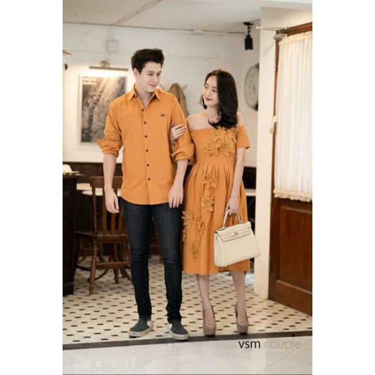 Đầm váy nữ áo thun nam chất liệu vải kaki thun