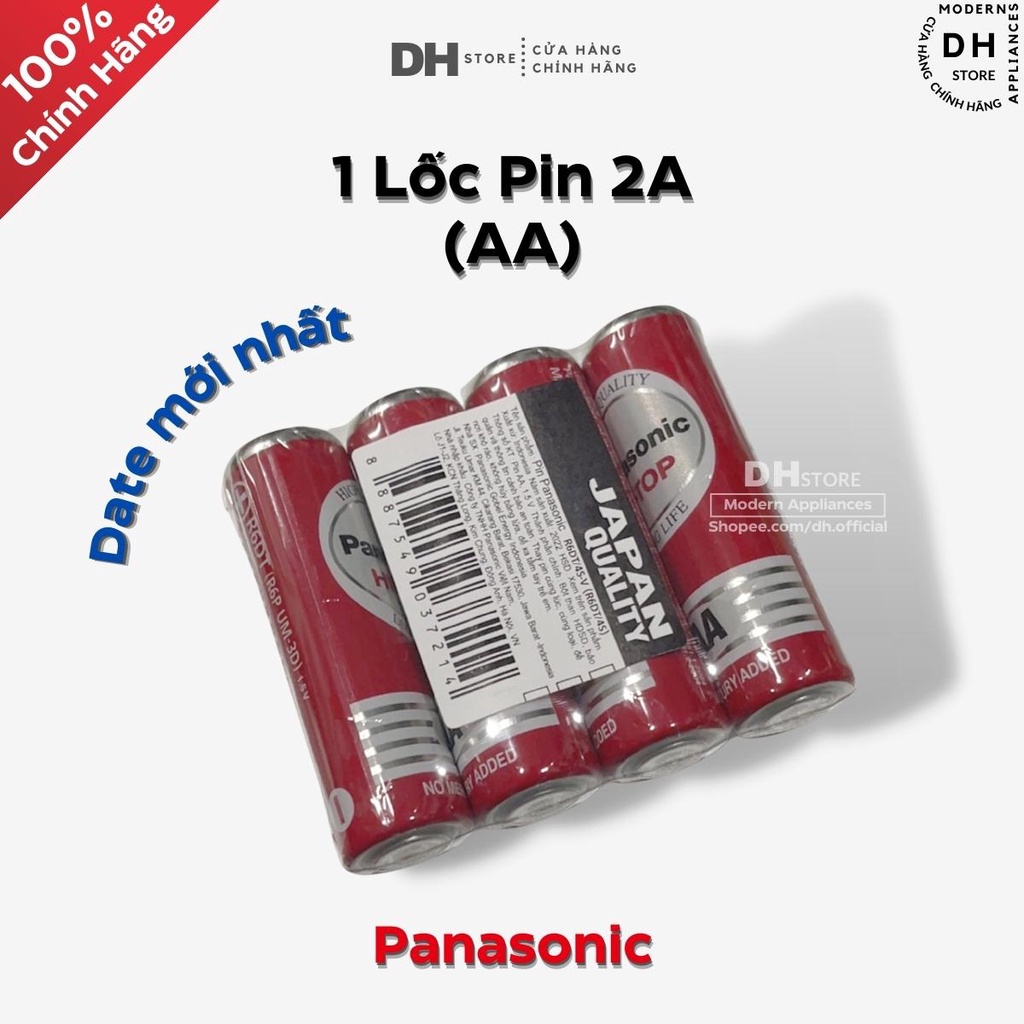 Pin tiểu 2A  Panasonic chính hãng - Date mới nhất