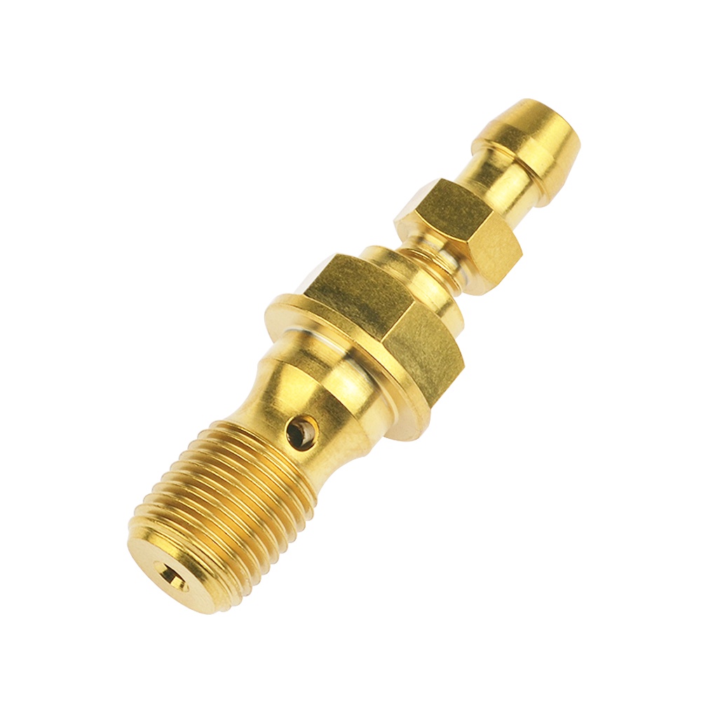 Bu lông và van xả Wanyifa Banjo chất liệu titan dạng kẹp phanh đơn M10x1.0 /1.25mm