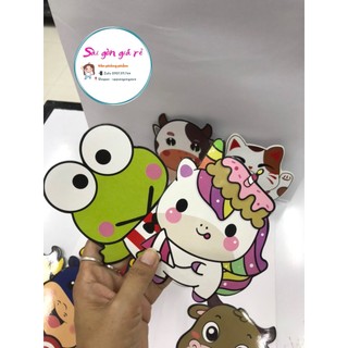 Bao lì xì hoạt hình thú Chibi 3D