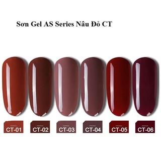 Sơn Gel AS Series Nâu Đỏ CT