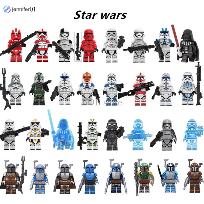Mô Hình Lego Nhân Vật Darth Vader Maul Sith Malgus Han Ewok Trong Star War