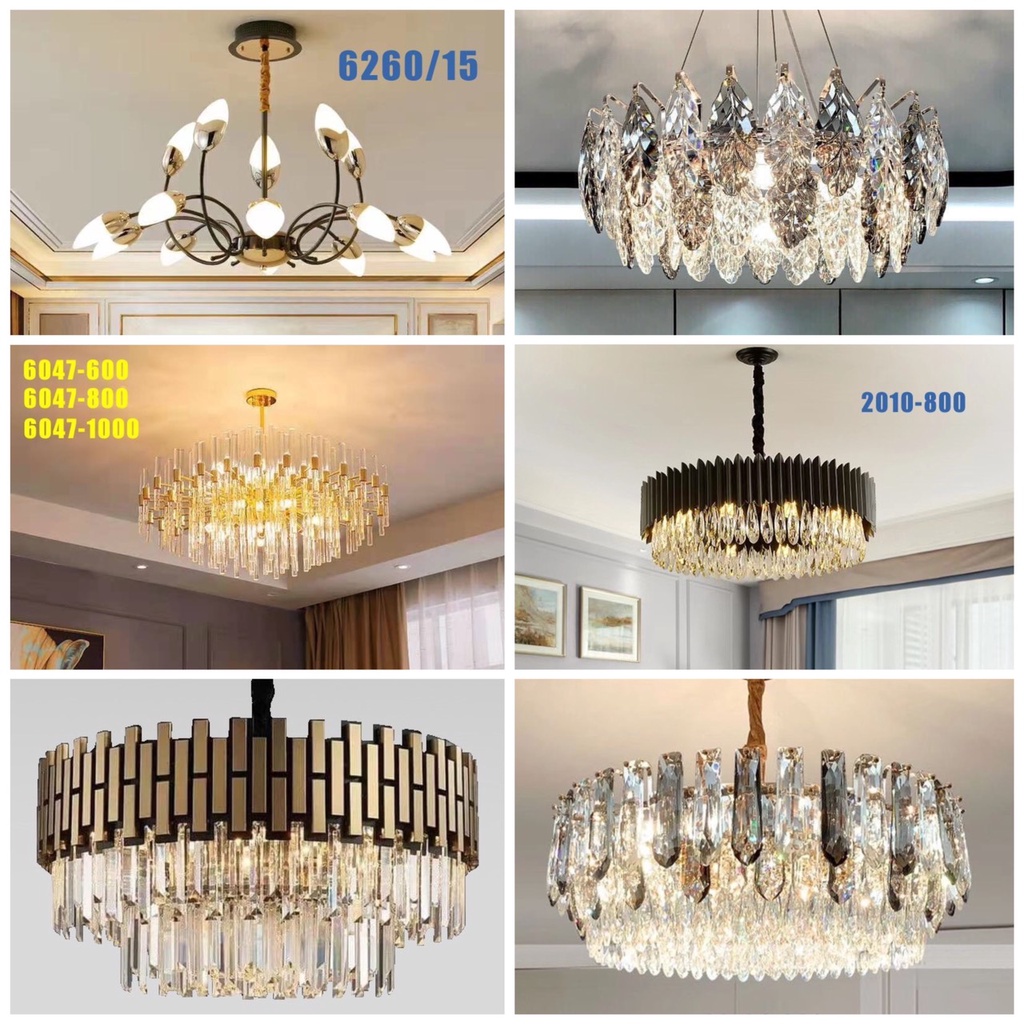 Đèn chùm pha le , đèn thả chùm phale trang trí nội thất hiện đại (bảo hành 1 năm)