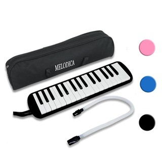 Kèn Melodica 32 phím cho học sinh các màu Hồng,Đen,Xanh nước biển kèm túi đựng,đầy đủ phụ kiện