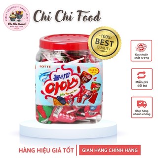 Kẹo mút lotte 4 vị siêu ngon 60 cây - kẹo mút lotte hàn quốc