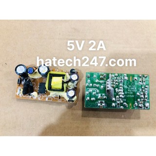 Nguồn xung 5v 2a không vỏ kt 5.5 x 3.8 x 1.6cm