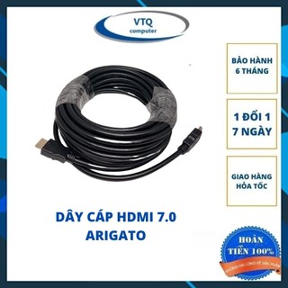 Dây cáp tín hiệu HDMI 1.5m, 3m, 5m tròn arigato chuẩn 1.4v hàng chất lượng.bảo hành 3 tháng.shopphukienvtq