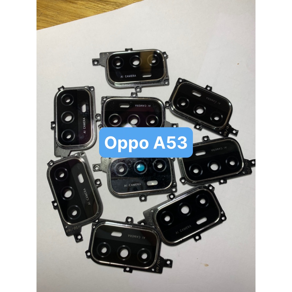 cụm kính camera zin mới điện thoại oppo a53