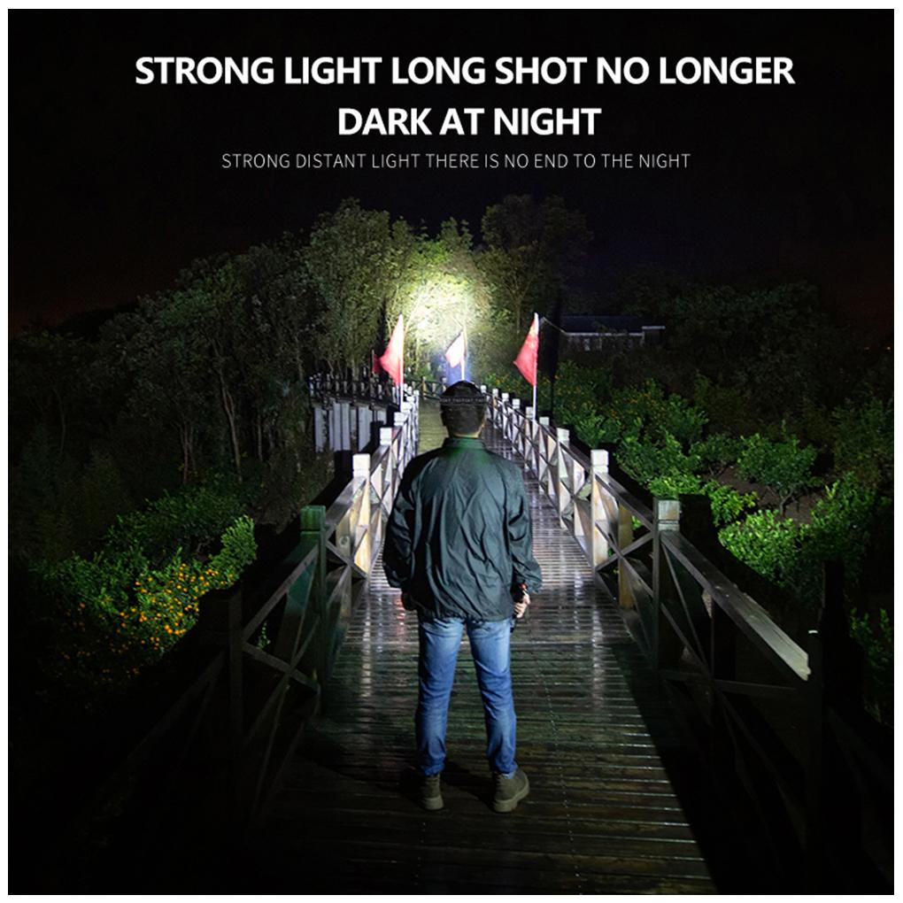 Đèn Pha LED COB IPX4 Chống Thấm Nước Mạnh Mẽ Cho Chạy Bộ Ban Đêm