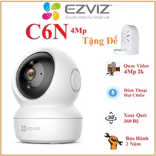 Camera  Ezviz C6N 4Mp 2K Wifi Xoay 360 Đàm Thoại 2 Chiều EZVIZ C6N 2M 1080P ,Ezviz TY2 2Mp 1080p-Chính Hãng