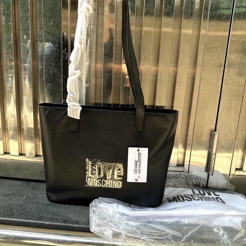 📛RẺ VÔ ĐỊCH📛TÚI LOVE MOS TOTE BAG DA THẬT