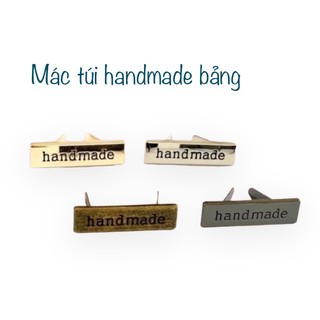 Phụ kiện túi: mác Handmade các loại
