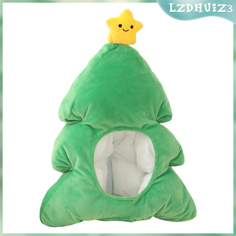 Mũ Hóa Trang Cây Thông Giáng Sinh Bằng Lông Nhung Mềm Mại lzdhuiz3 Dành Cho Nam Và Nữ