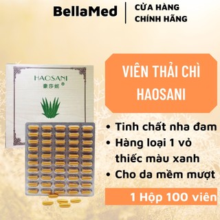tách lẻ 1 vỉ Viên hút chì thải độc lam dep da Haosani 50 viên