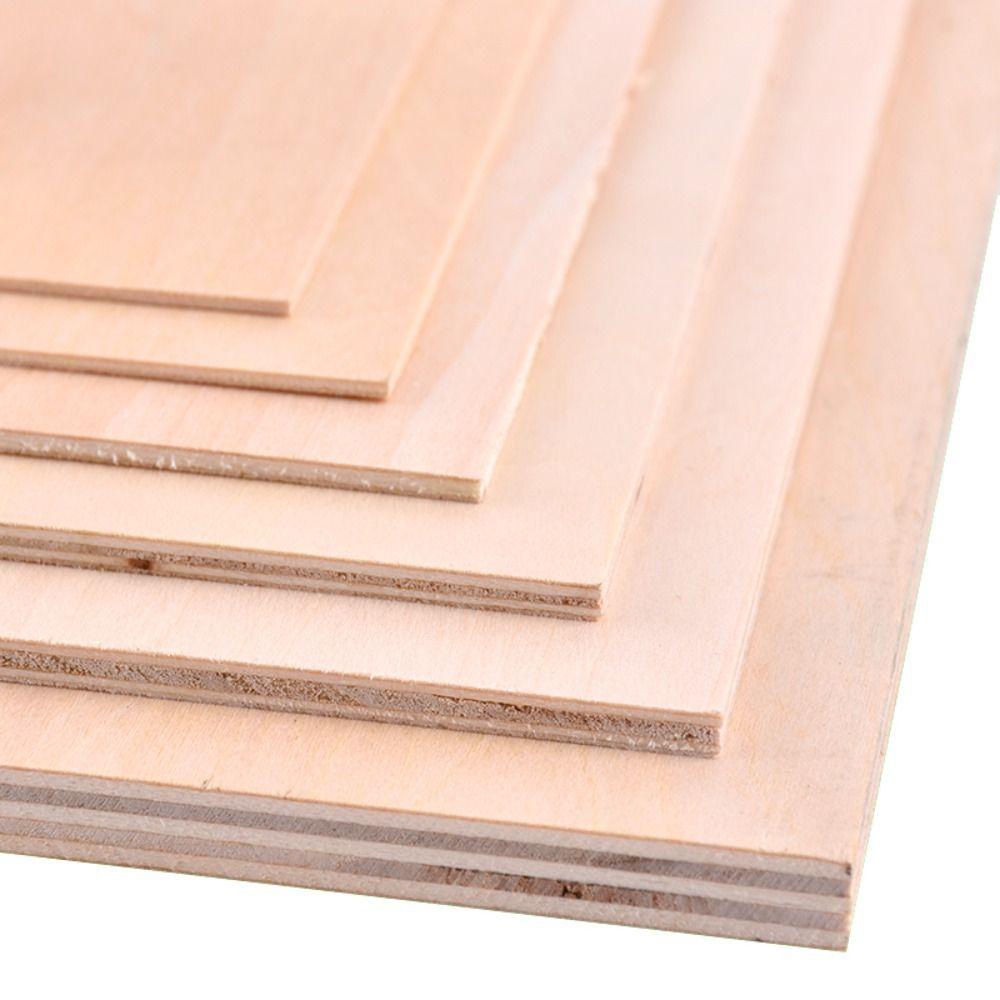Tấm Gỗ Ép Mô Hình DIY Hình Ngôi Nhà Đồ Chơi Cho Bé