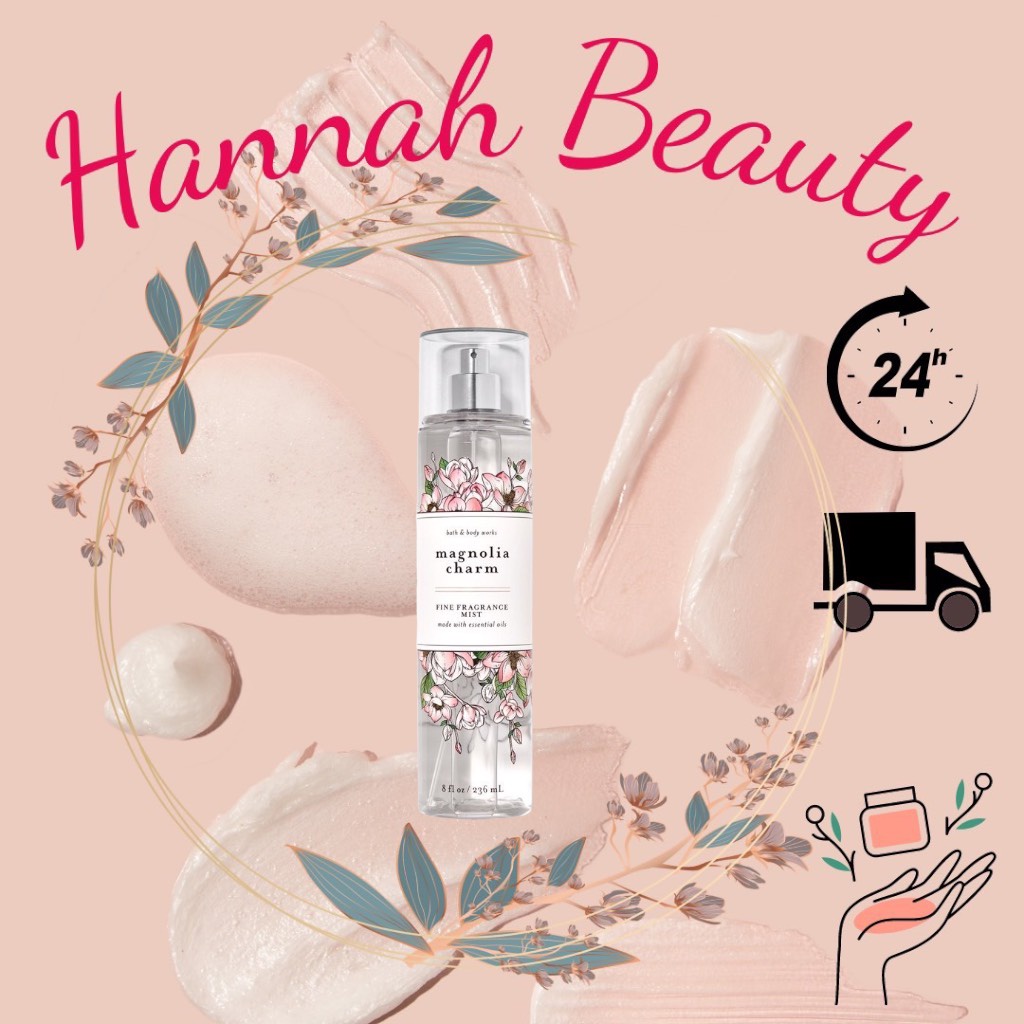 Xịt thơm toàn thân body mist Magnolia Charm - Bath & Body Works