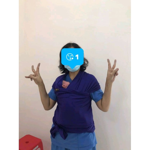 Địu vải Kangaroo, địu vải moby wrap