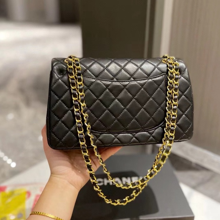 Túi Xách Da Cừu Thật Đính Đá Phối Dây Xích Đeo Vai Sành Điệu Cho Nữ777777