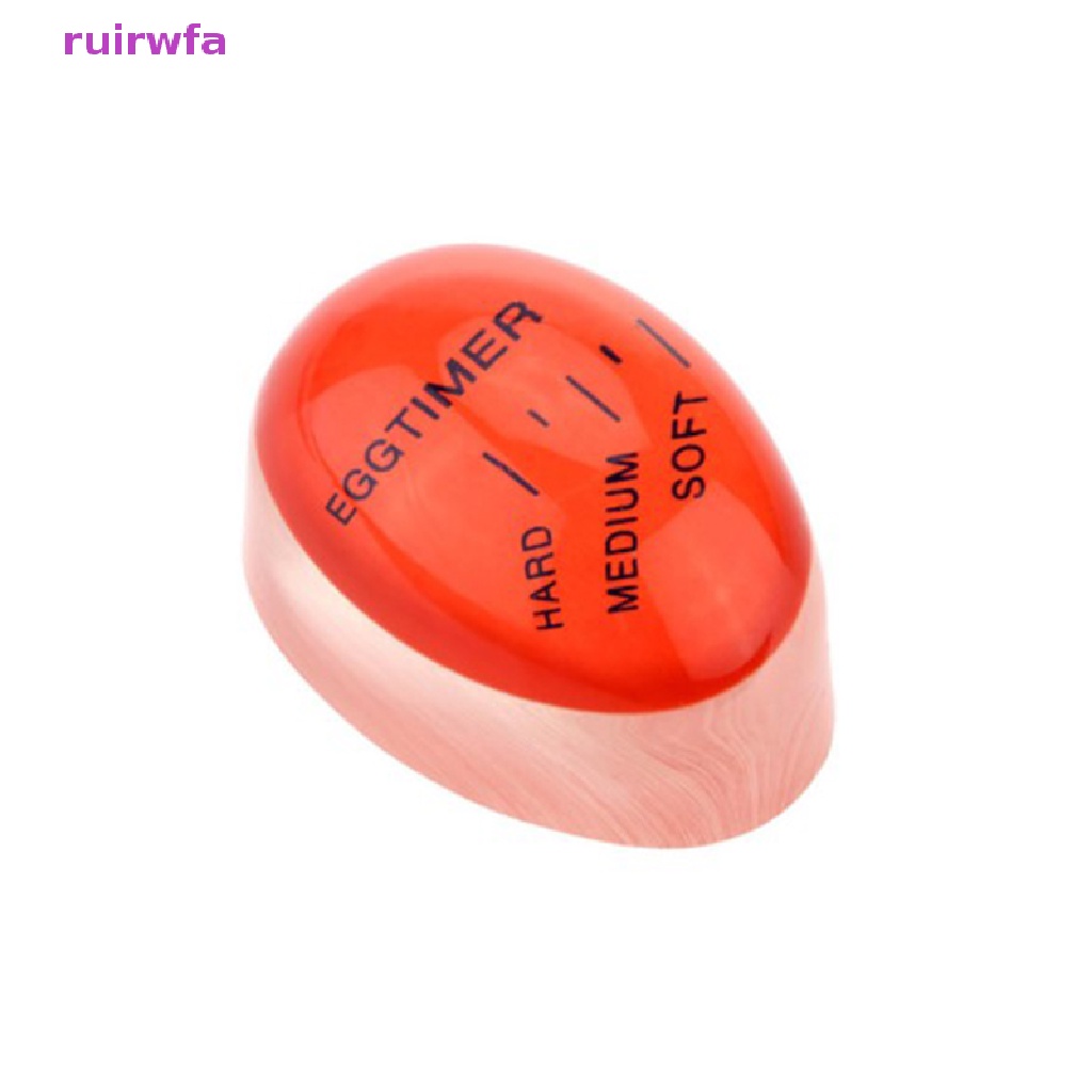 Ruirwfa Đồng Hồ Hẹn Giờ Nấu Ăn Bằng Nhựa Resin Cứng Luộc Trứng Thay Đổi Màu Được