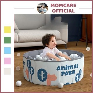 Quây bóng cho bé gấp gọn Honper, Bể bóng 80cm nhẹ gọn cho bé vui chơi sáng tạo