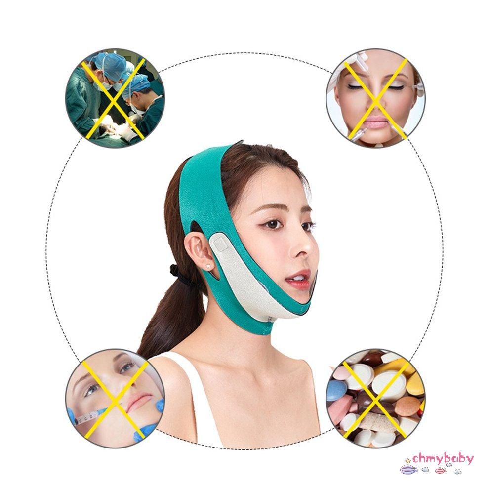 Dây đeo giảm béo mặt Đôi cằm Đai nâng cơ Băng chống nhăn Mặt nạ băng V Line Nâng [O/12]