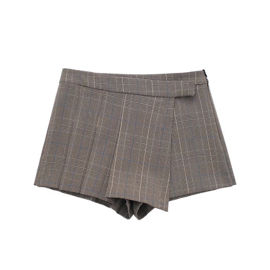 Quần Giả Váy Sọc Ca Rô Phong Cách Âu Mỹ Thời Trang Mùa Đông Dành Cho Nữ Y13-62633 202