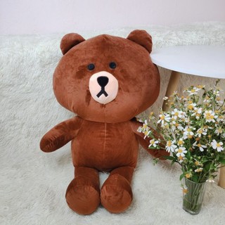 Gấu Brown khổ 80cm "chiều cao đứng 70cm"