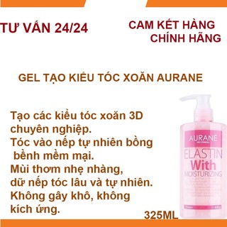 Gel dưỡng tạo kiểu tóc xoăn Aurane Elastin with Moisturizing