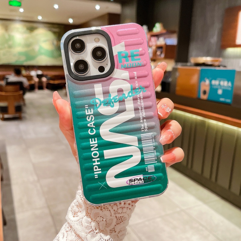 Ốp Điện Thoại Silicon Chống Sốc Màu Gradient Thời Trang Cho iPhone 14 13 12 11 Pro Max XS XR X 8 7 Plus + SE 2020