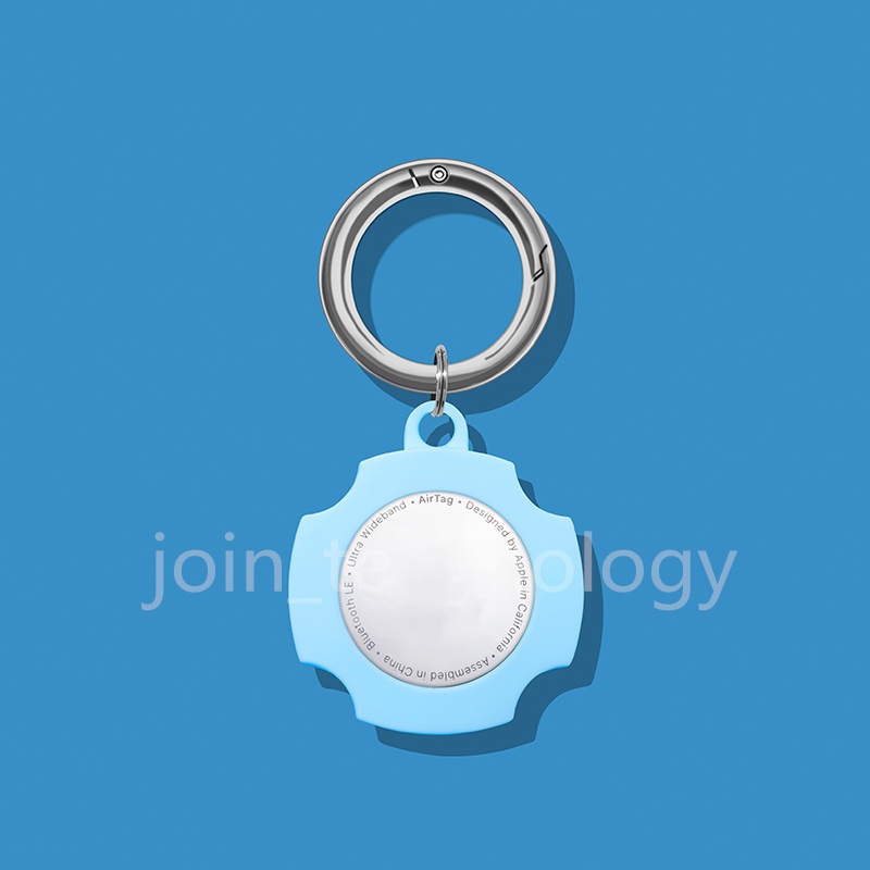 Iphone Airtag case positioning tracking anti-lost device cartoon pvc material+buckle Cartoon style