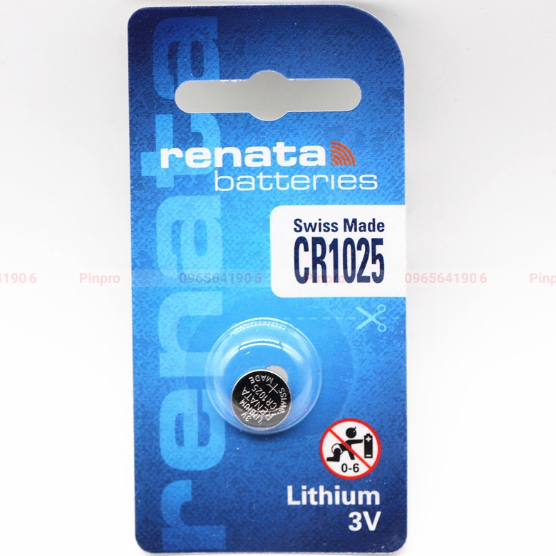 Pin Renata CR1025 3V chính hãng