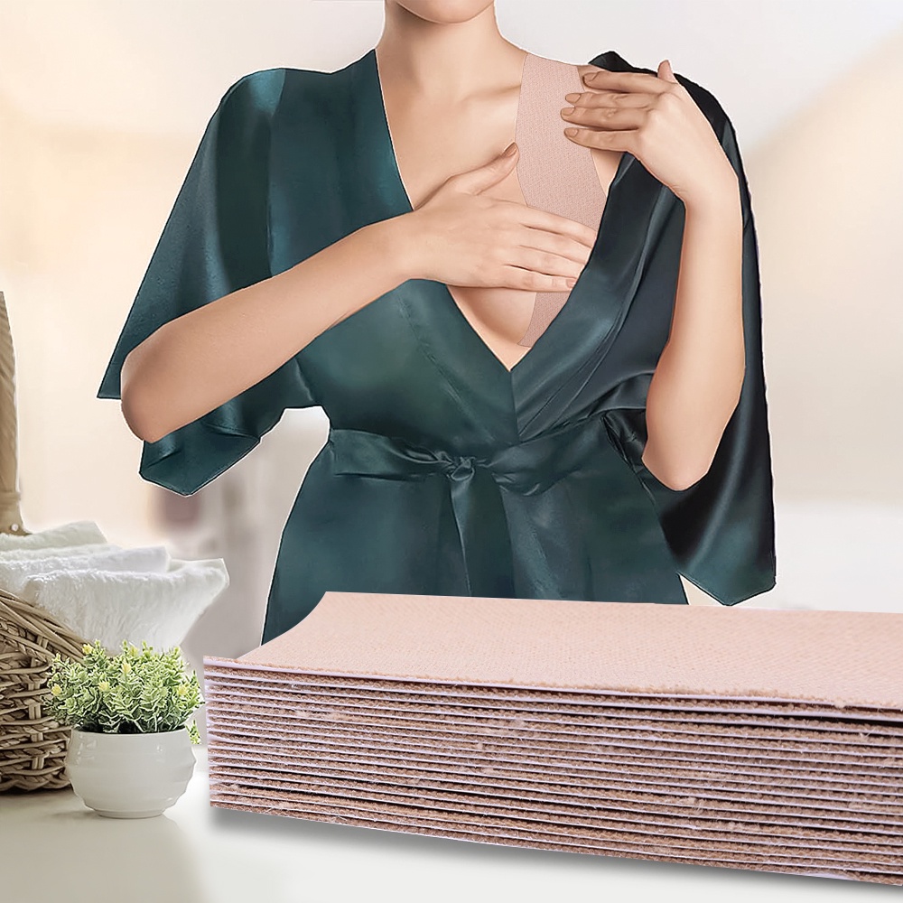 Miếng Dán Nâng Ngực Vô Hình Thoáng Khí Mềm Mại Co Giãn Tốt Tiện Dụng Cho Nữ