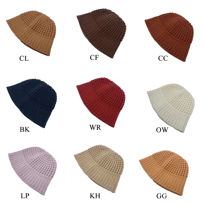 Mũ Bucket Dệt Tay Chống Gió Thời Trang Năm Mới