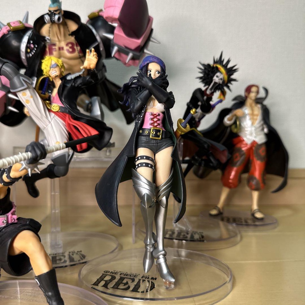 Mô hình One Piece chính hãng - Team Mũ Rơm +  - Film Red - Ichiban Kuji