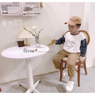 Set áo dài tay, quần kaki beemo bé trai 80-130cm