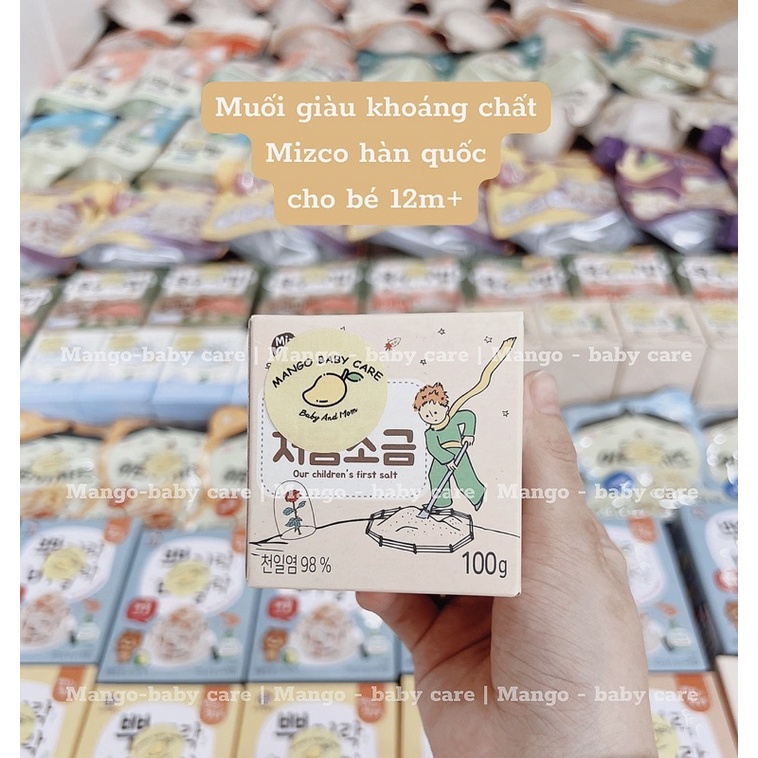 Muối mizco cho bé 12m - hàng đi air