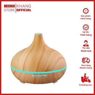 Máy xông tinh dầu cổ cao - vân gỗ giá siêu khuyến mại