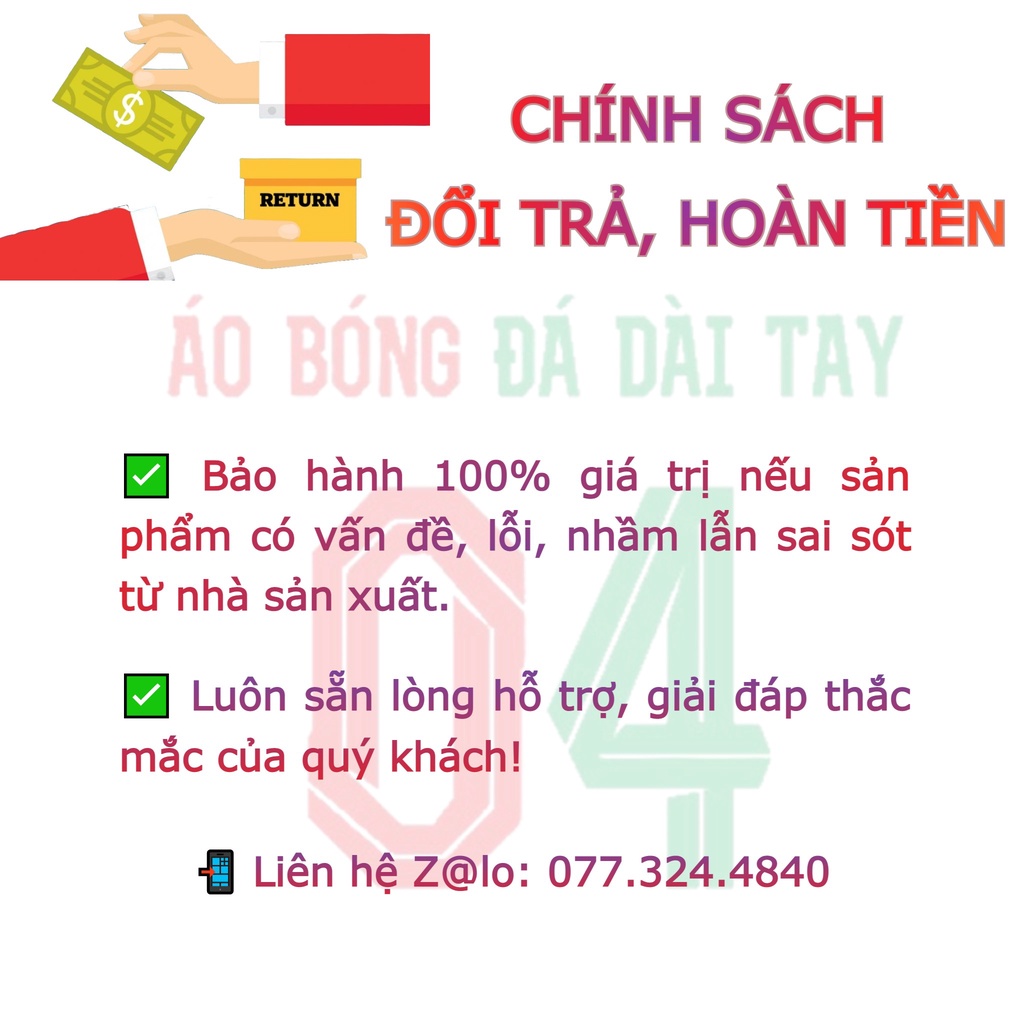 Bộ Quần Áo Bóng Đá Thun Thái Dài Tay CLB Real Madrid Đen