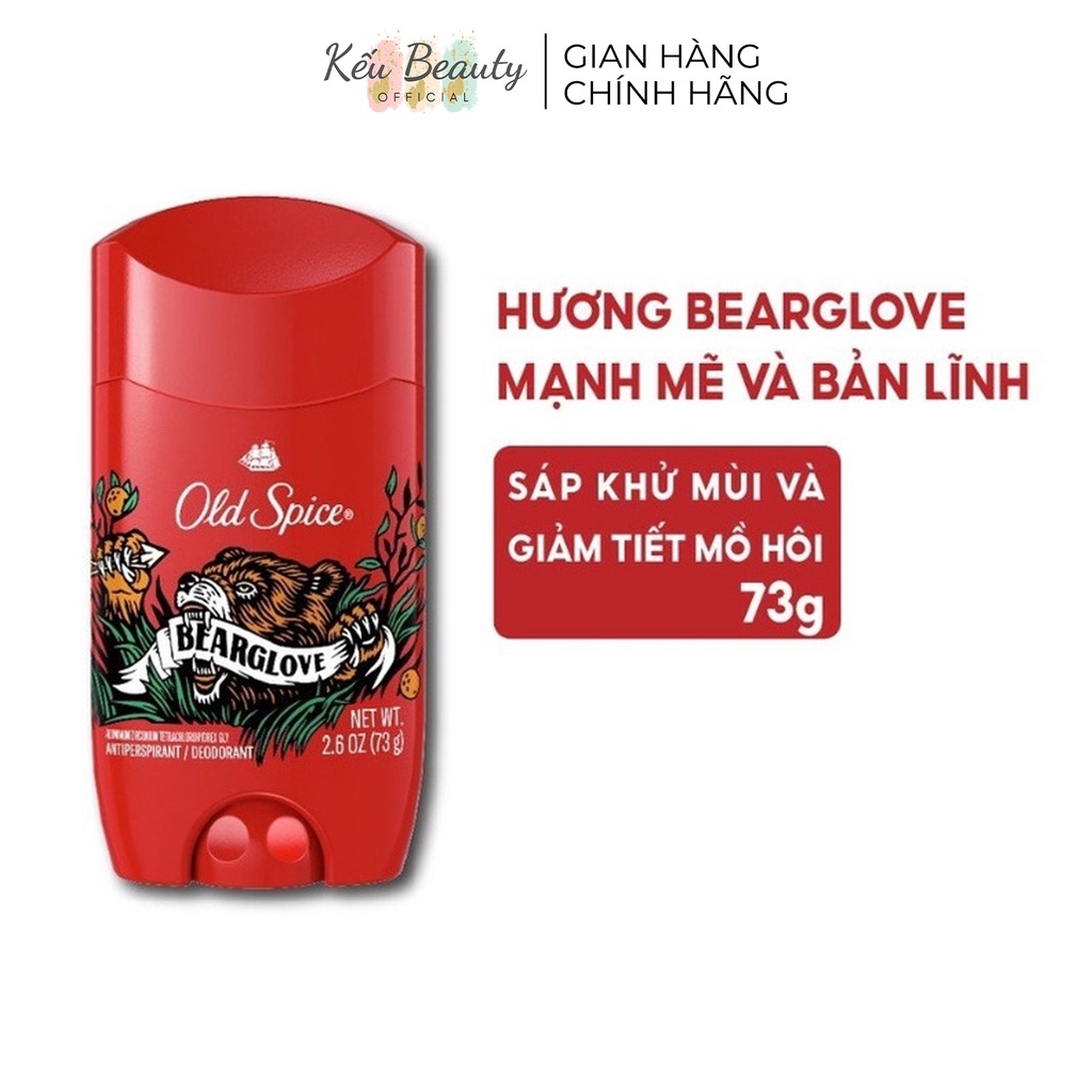 Lăn Khử Mùi Old Spice USA 85g/73g (Nhiều Mùi Hương)