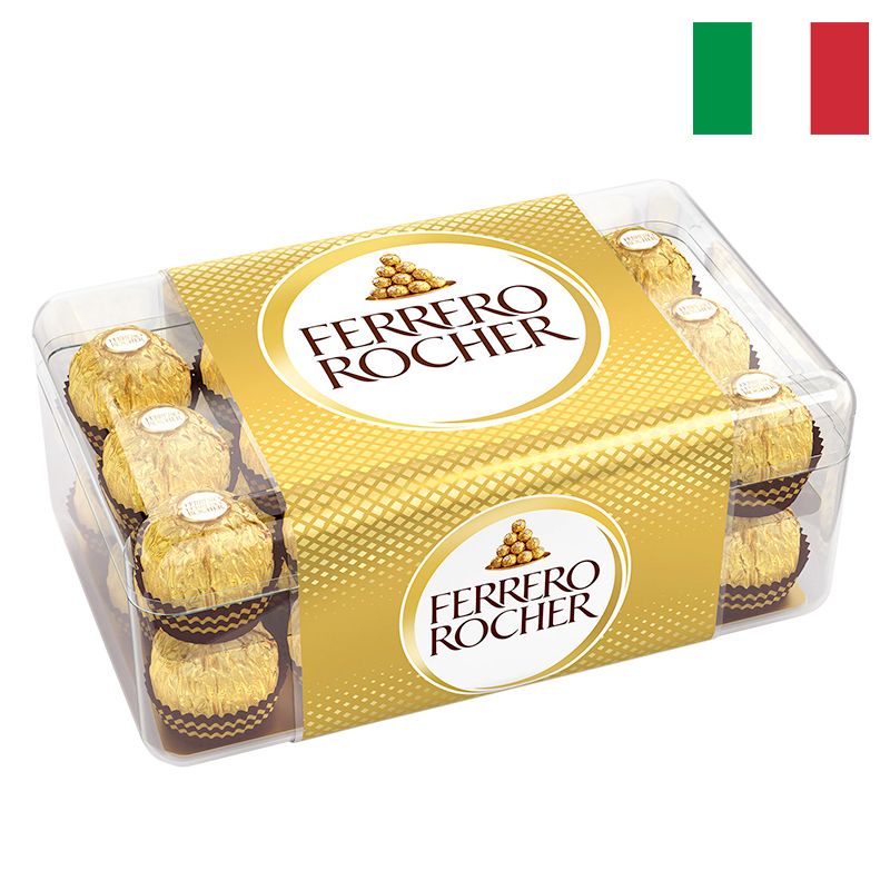 Socola Ferrero Rocher 375G Hộp 30 Viên Sang Trọng - Nhập Khẩu Ý Chính Hãng