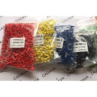 Đầu cốt pin rỗng (Bịch 1000 cái)