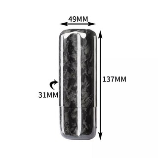 Box Cigar Carbon 2 điếu nhỏ gọn