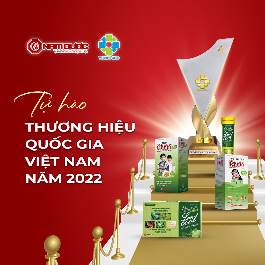 Trà giải độc gan Nam Dược (hộp 20 gói x1,5g) thanh nhiệt, giải độc, bảo vệ tế bào và tăng cường chức năng gan