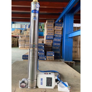 Bơm hỏa tiễn 1 pha 3 ngựa có tụ đề - bơm hỏa tiễn 4sam12/12 adelino chính hãng của đức