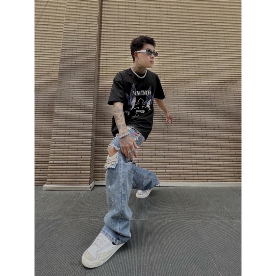 Áo phông ngắn tay Mikenco SORROW TREND HÈ 2022 Hàng đẹp cực chất